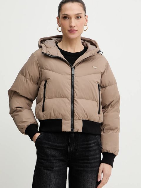 Levi's kurtka kolor beżowy zimowa 003FW - zdjęcie produktu nr 1