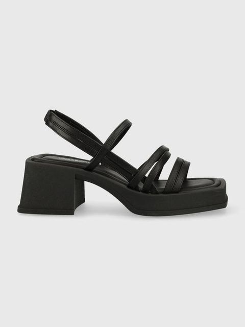 Vagabond Shoemakers sandały skórzane HENNIE kolor czarny 5337-101-20 - zdjęcie produktu nr 1