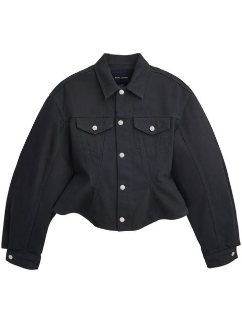 Marc Jacobs Fluted denim jacket - Black - zdjęcie produktu nr 1