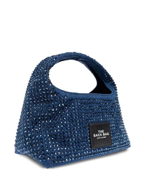 Marc Jacobs crystal-embellished handbag - Blue