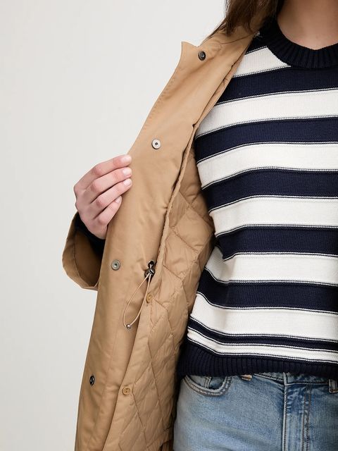 United Colors of Benetton trencz damski kolor beżowy przejściowy oversize 241XDN07I