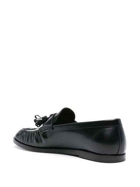 The Row tassel-detail leather loafers - Black - zdjęcie produktu nr 2