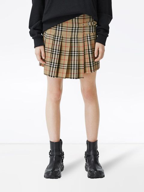 Burberry Vintage Check kilt - Neutrals