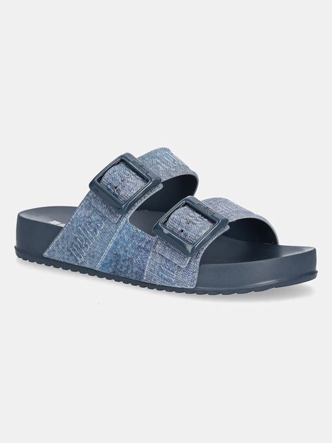 Melissa klapki COZY M LOVER SLIDE DENIM damskie kolor niebieski M 36146 - zdjęcie produktu nr 1