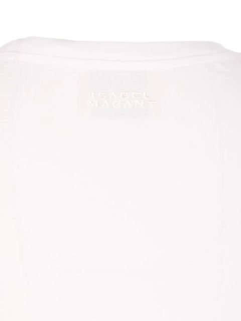 ISABEL MARANT Mylda ruched mini dress - White