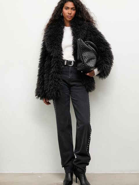 Answear.LAB kurtka kolor czarny przejściowa - zdjęcie produktu nr 2