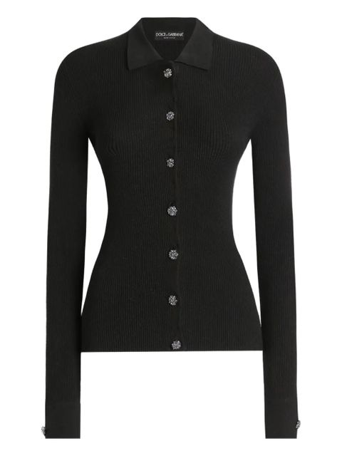Dolce & Gabbana buttoned cardigan - Black - zdjęcie produktu nr 1