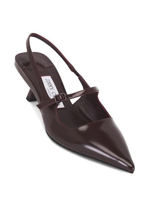 Jimmy Choo pointed strap sandals - Brown - zdjęcie produktu nr 2