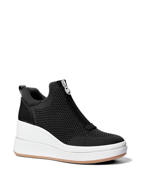 Michael Kors 7mm Emmy wedge sneakers - Black - zdjęcie produktu nr 2