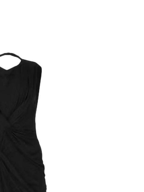 ENTIRE STUDIOS Oaklyn draped halterneck dress - Black - zdjęcie produktu nr 2