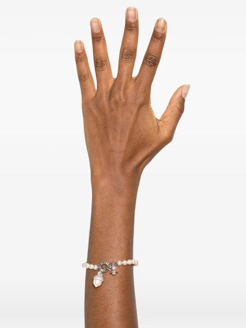 Vivienne Westwood acorn-charm bracelet - Silver - zdjęcie produktu nr 2