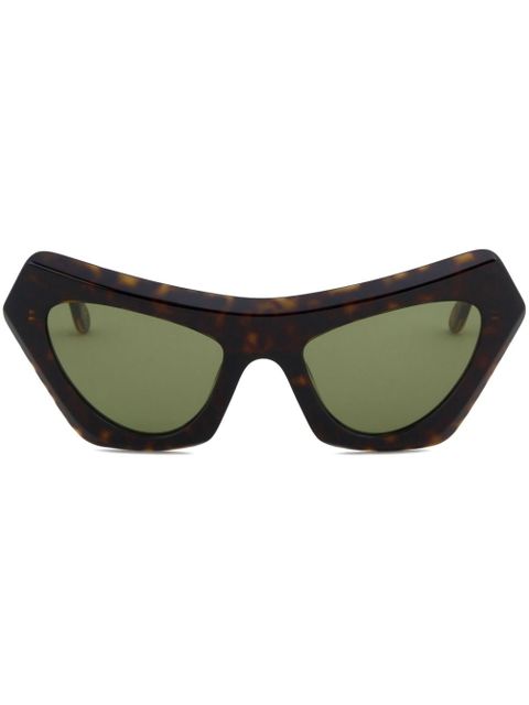 Marni Eyewear Devil's Pool cat-eye sunglasses - Brown - zdjęcie produktu nr 1