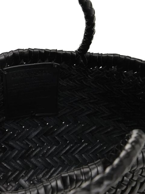 DRAGON DIFFUSION Mini Flat Gora tote bag - Black