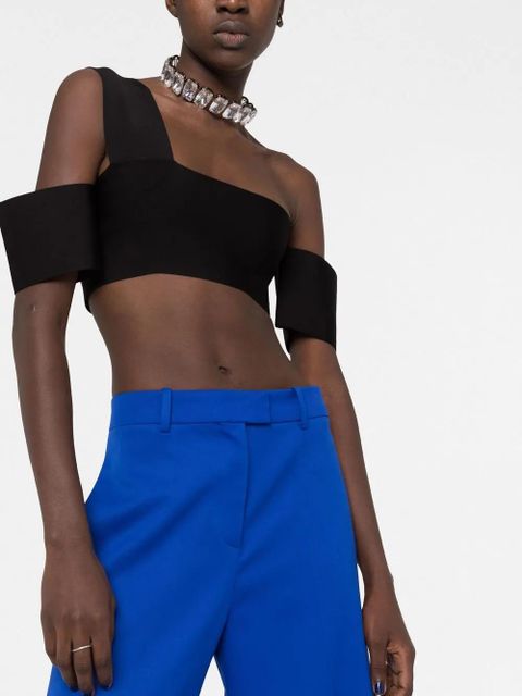 Alexander McQueen off-shoulder bandeau top - Black