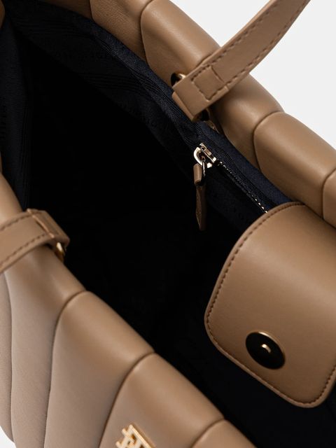 Tommy Hilfiger torebka kolor beżowy AW0AW17670