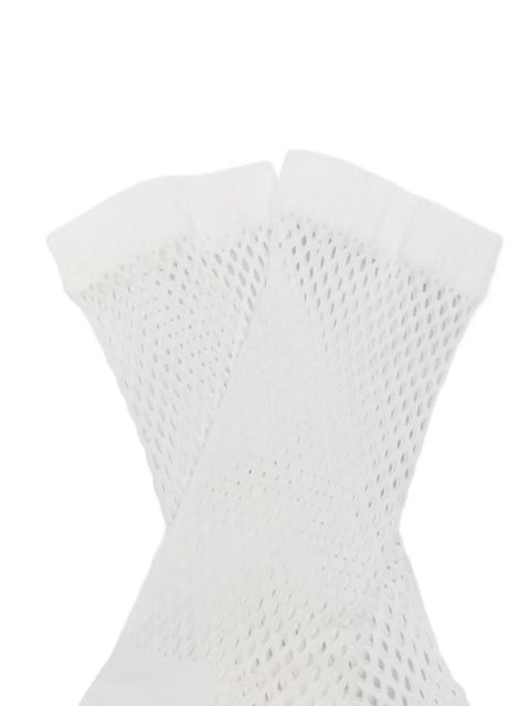Comme Des Garçons fishnet socks - White - zdjęcie produktu nr 2
