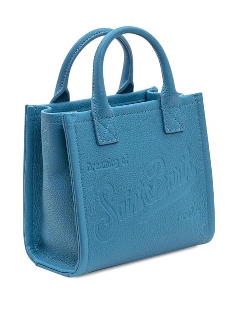 MC2 Saint Barth mini Vanity leather tote bag - Blue
