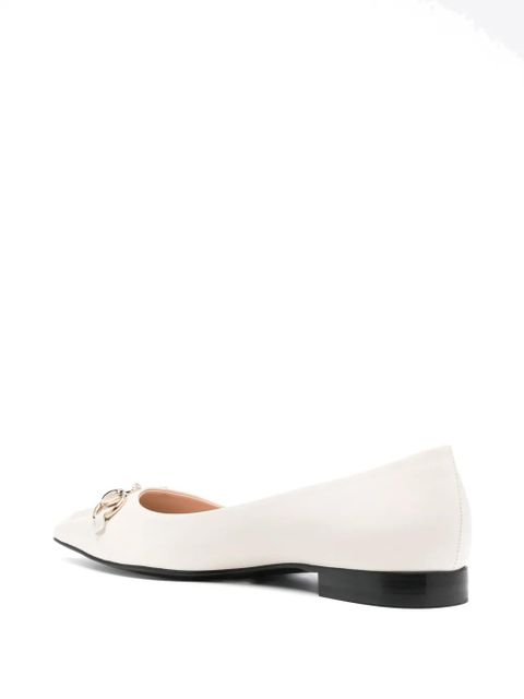 Gucci Horsebit-detail ballerina shoes - Neutrals