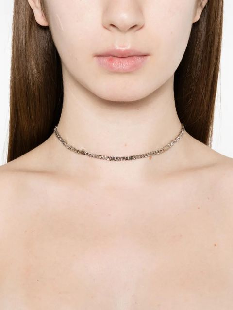 Vivienne Westwood Millicent name necklace - Silver - zdjęcie produktu nr 2