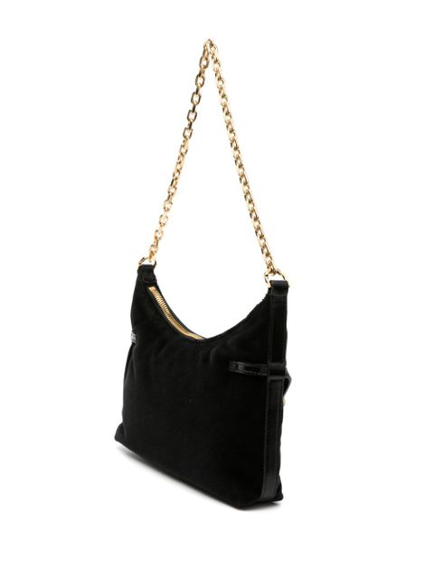 Givenchy Voyou Party velvet shoulder bag - Black - zdjęcie produktu nr 2