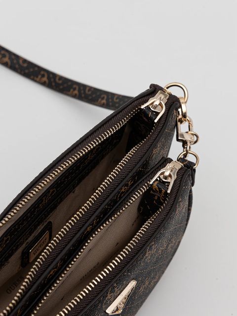 Guess torebka NOELLE kolor brązowy HWQG96 72710