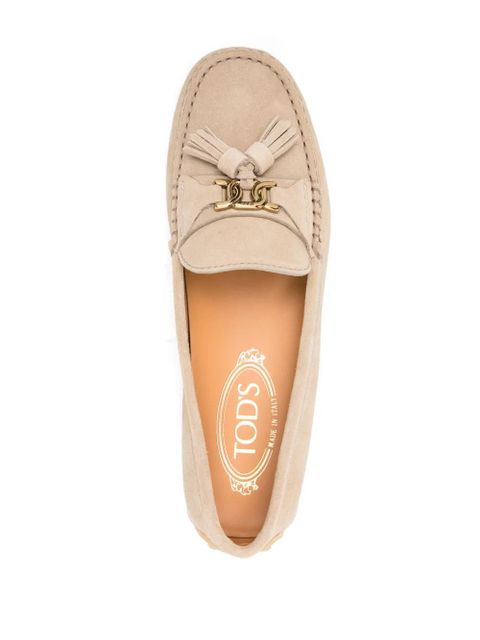 Tod's Gommino suede loafers - Neutrals