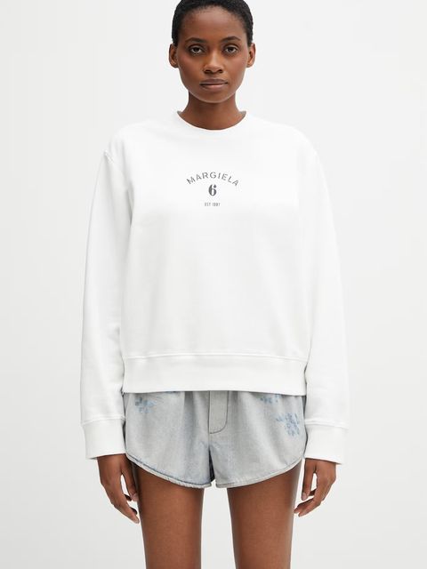 MM6 Maison Margiela bluza damska bawełniana - zdjęcie produktu nr 2