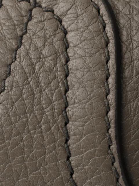 Prada large leather tote bag - Grey - zdjęcie produktu nr 2