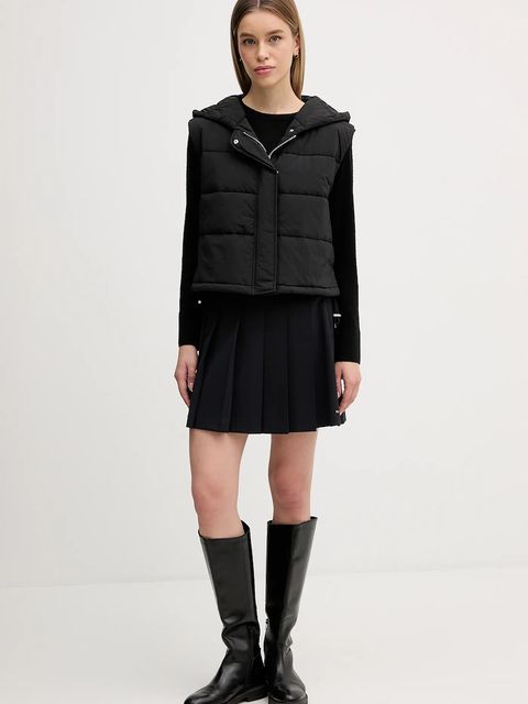 Sisley bezrękawnik kolor czarny zimowy 6MGCW800W - zdjęcie produktu nr 2