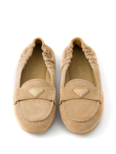 Prada suede loafers - Brown