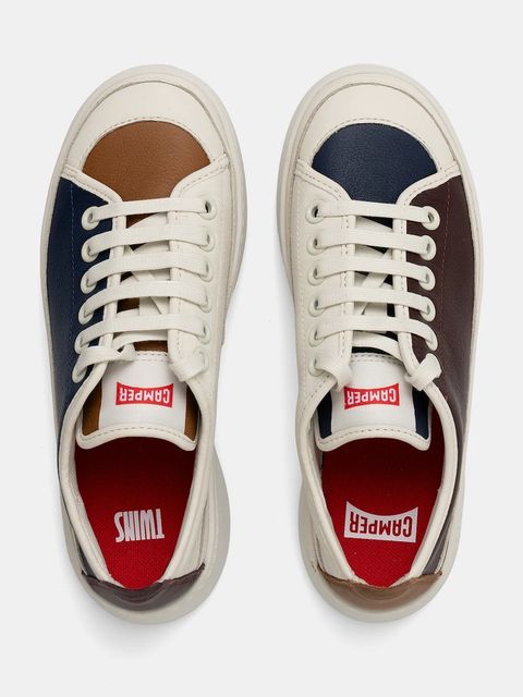 Camper sneakersy skórzane TWS damskie kolor bordowy K201626-018 - zdjęcie produktu nr 1