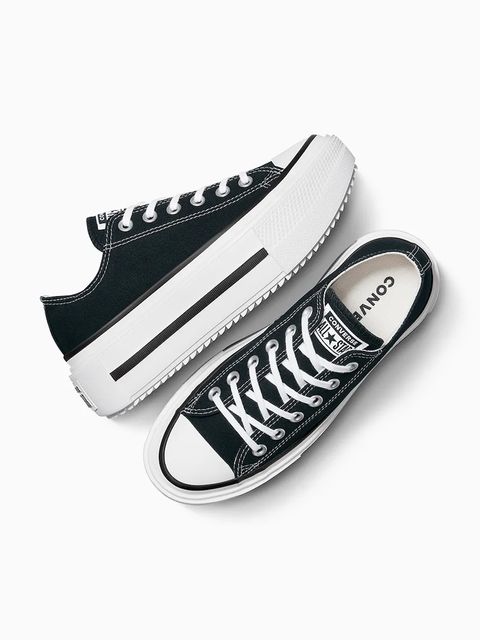 Converse tenisówki Chuck Taylor All Star Lift Double Stack unisex kolor czarny A15490C