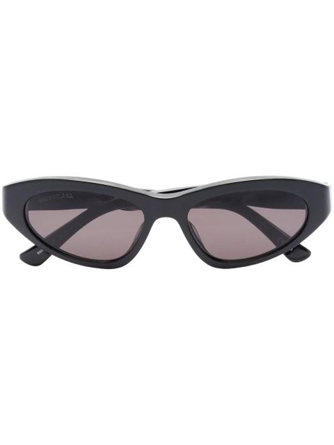 Balenciaga Eyewear Twist logo-print sunglasses - Black - zdjęcie produktu nr 1