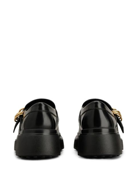 Tod's leather loafers - Black - zdjęcie produktu nr 2