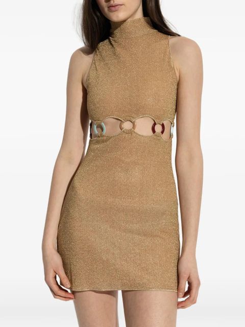 Oséree Cutout ring minidress - Gold