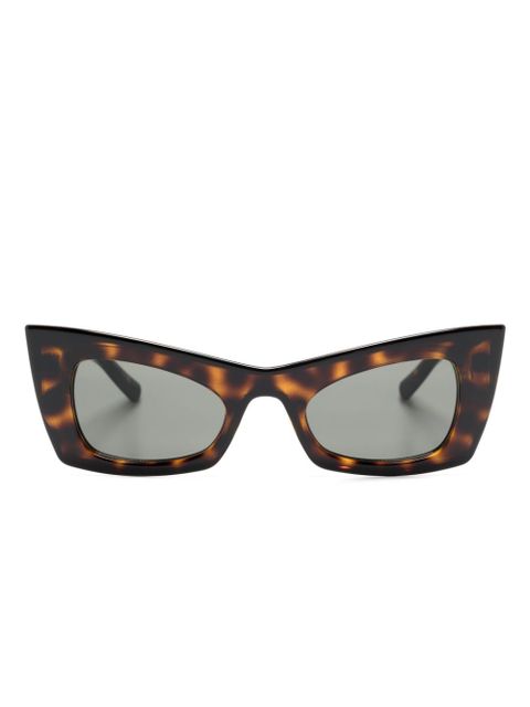 Saint Laurent Eyewear tortoiseshell cat-eye frame sunglasses - Brown - zdjęcie produktu nr 1