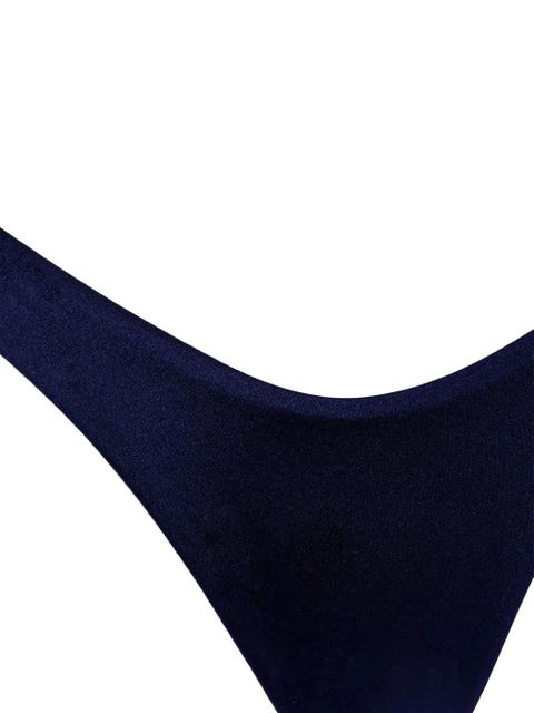 Agua By Agua Bendita Fiore high-leg bikini bottoms - Blue