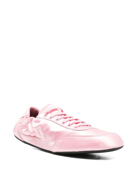 Prada Collapse ruched sneakers - Pink - zdjęcie produktu nr 2