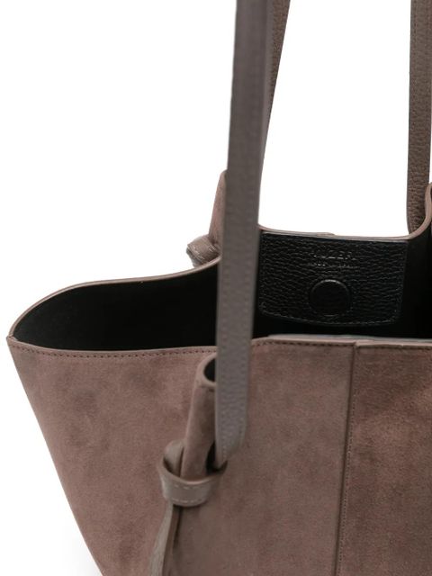 Yuzefi Mochi knot-handle shoulder bag - Brown