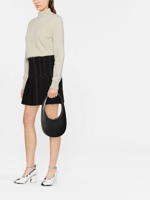 Maison Margiela roll-neck cashmere jumper - Green - zdjęcie produktu nr 2