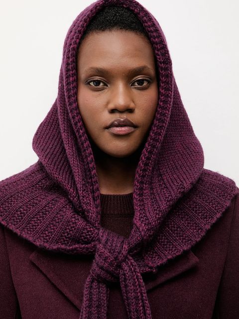 Answear.LAB kaptur z wełną merino - zdjęcie produktu nr 1