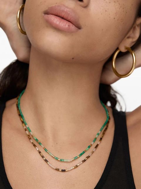 Monica Vinader Delphi necklace - Green
