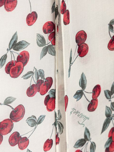 Twinset szal damski z dodatkiem wełny - zdjęcie produktu nr 1