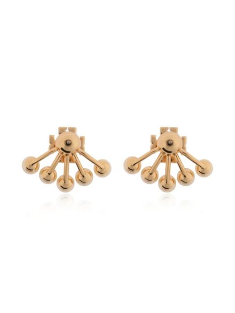 Tory Burch Kira pearl front-back earrings - Gold - zdjęcie produktu nr 2