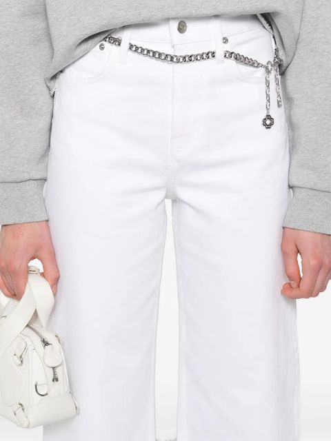 Maje wide-leg jeans - White