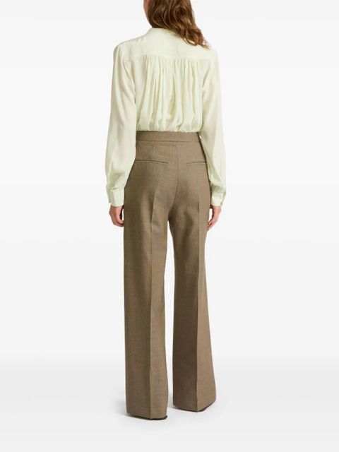 Yves Salomon wool trousers - Neutrals
