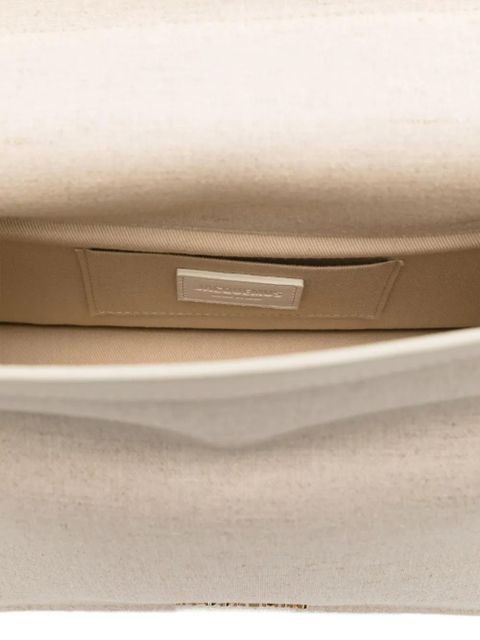 Jacquemus The Rond Carré clutch - Neutrals