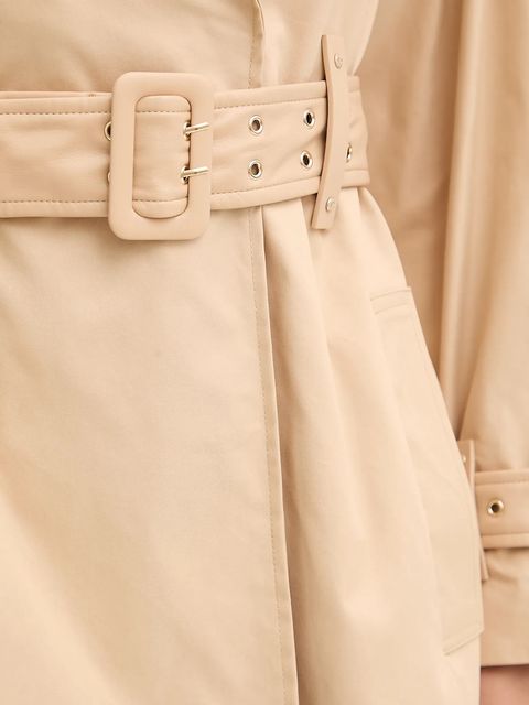 Guess trencz RAPHAELLE kolor beżowy W5YL02 WHDF1