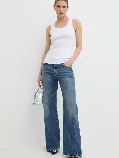 Pinko top Answear Exclusive damski kolor biały 100807 A22R