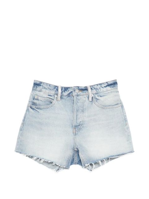 Alexander Wang crystal-embellished denim shorts - Blue - zdjęcie produktu nr 1